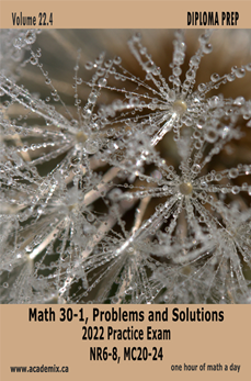 math 30 exam with answers